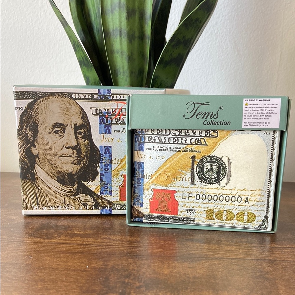 LAST CHANCE Tems Collection Money-Themed Wallet